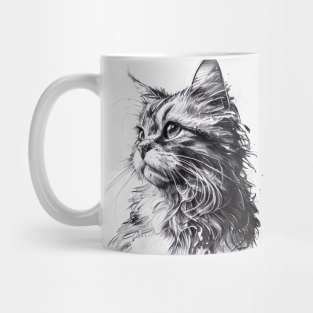 Cat Design Mug